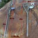 Strength Automatic Fishing Rod Holder Bracket Support Stand Fish Pole Standard