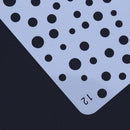 Spray Plate DIY Draw Tool Photo Album Tools for Kids Theme Hollow Ruler