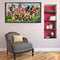 Animal Family Oil Paint By Numbers Kits Canvas DIY Picture Hand Painted Drawi