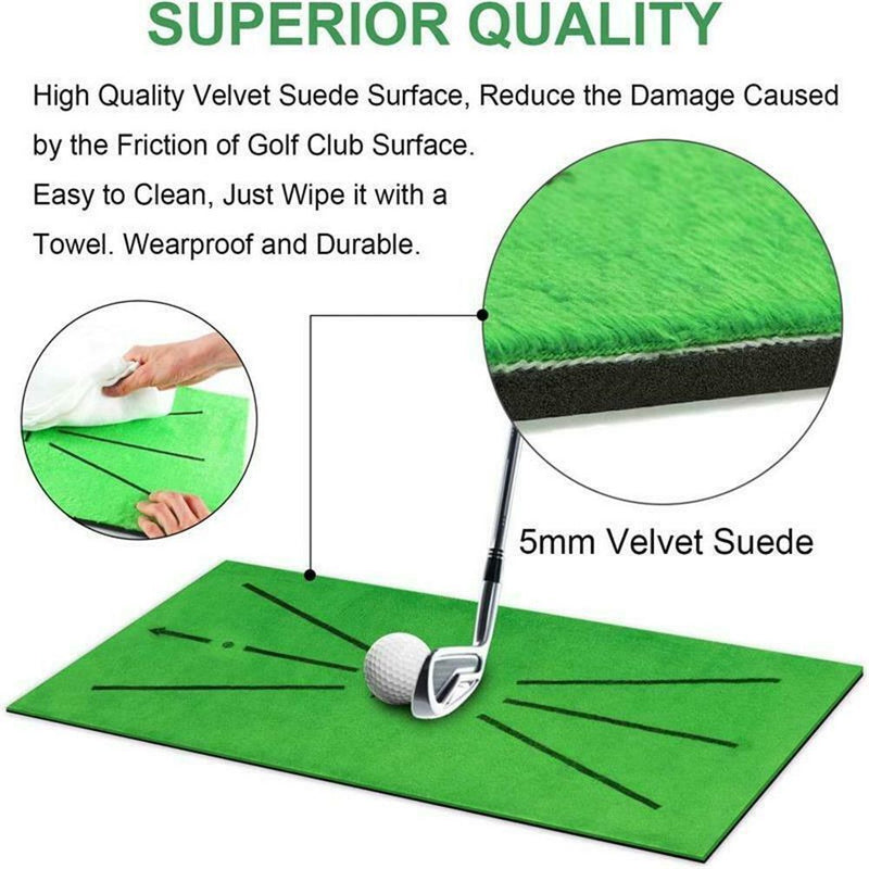Durable Aid Game Training Golf Training Mat Hitting Mat Batting Golf Practice