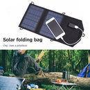 Sun Power Folding 20W Solar Cells Charger 5V 1A USB Output Devices Portable