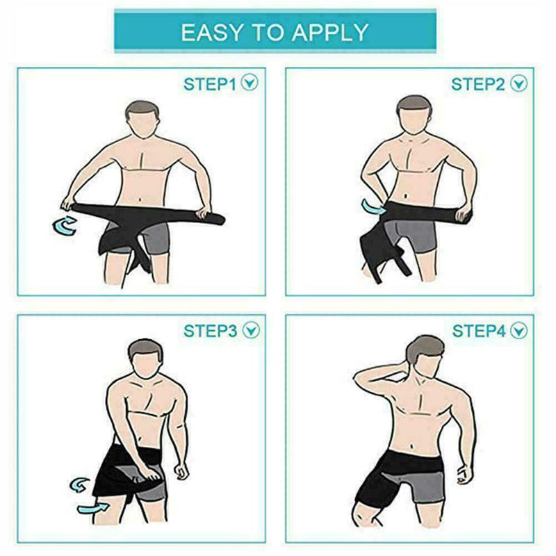Groin Support Hip Brace Compression Groin Wrap Breathable E4I4 string Fo Z4D8