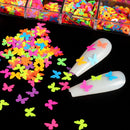 12 Grids/Box Nail Art Mixed Glitter Patch Sequin DIY Nail Decoration Accessories