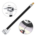 10cm Car Air Tyre Chuck Inflator Pump Extension Hose Adapter Pipe`