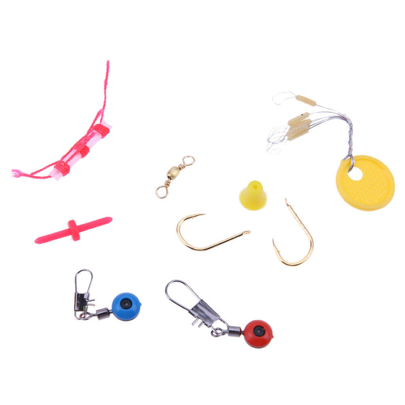 100Pcs 24 Types Outdoor Fishing Accessories Kit Pesca Fly Carp Fishing Supplies Suit