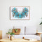 Diamond Painting Kit 5D Special Shaped DIY Blue Flowers Rhinestone Pictures