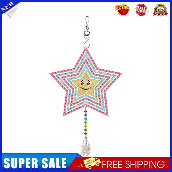 DIY Diamond Painting Double-sided Hanging Rotatable Wind Chime (GSP206)