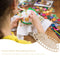 Wooden Carved Thread Organizer Board Plate Row Line Coils Embroidery Accessories