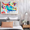 Animals Oil Painting Kit by Numbers Lion Bull Dolphin Tiger Coded Hand Drawing