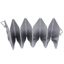 9 Section Wrinkles Camping Stove Windshield Screen Cookout Picnic