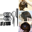 Hair Twist Styling Stick Bun Maker DIY Braider Hair Edge Curler Styling Tools