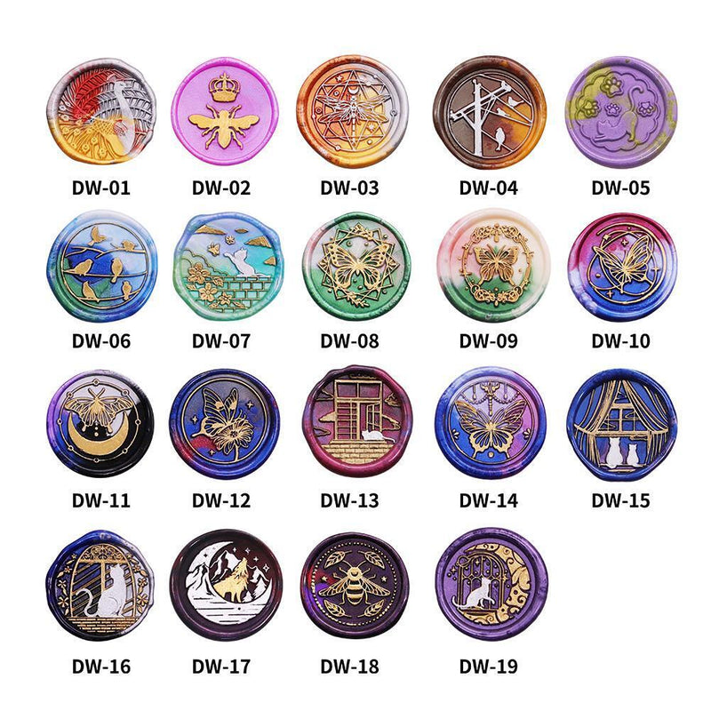 Animal Retro Wax Seal Stamp Head Fire Paint for Wedding Invitations (DW06)