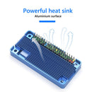 Case for Raspberry Pi Zero/Zero W/Zero 2W (V2-Blue Shell-Color Pin Header) Newly