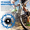Mountain Bicycle Rear Derailleur Steering Wheel 11T MTB Road Bike Pulley Roller
