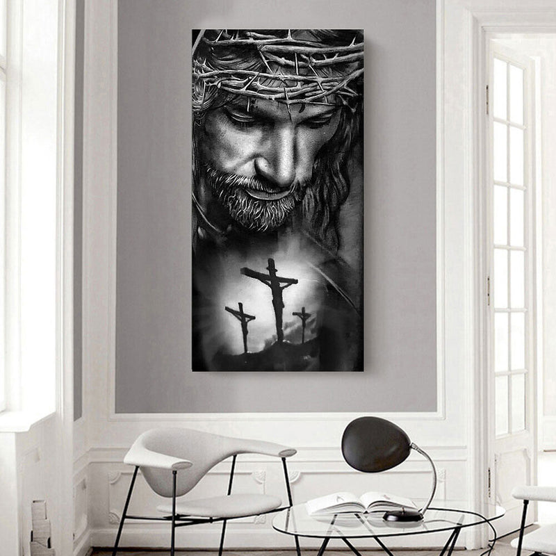 Jesus Oil Paint By Numbers Kits Canvas Drawing for Adults Children No Frame G