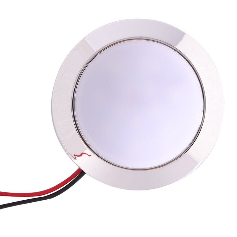 Waterproof 12V Auto 24 SMT LED Dome Reading Lamp RV Car Interior Ceiling Lights