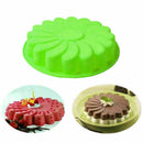 Silicone Large Flower Cake Mould Chocolate Soap Candy Jelly Baking P2D3 Q2R7