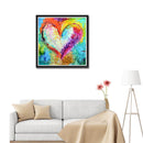 Seawang 5D DIY Full Drill Diamond Paintings Heart Cross Stitch Embroidery Mosaic Set C