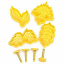 Cake Tool Pie Crust Cutters Cookie Cutter Plunger Biscuit Mold Leaves Press