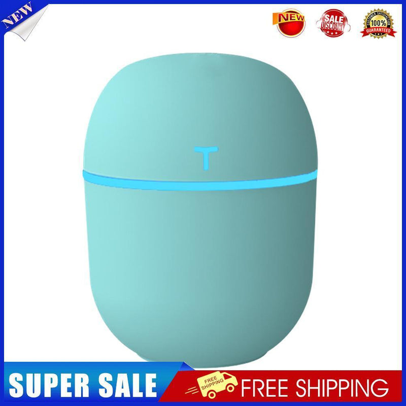 200ml Mini Air Humidifier LED Light USB Essential Oil Diffuser (Green)
