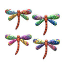 Room Art Craft Sculptures Garden Backyard Wall Decoration Metal Dragonfly