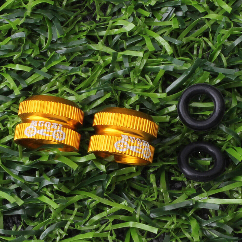 Aluminum Alloy Bike Vacuum Tire Mouth Nut Cycling Tube Valve Nozzle Lock Caps