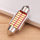 Festoon Base LED Car Bulb 31mm 36mm 6000K 4014 SMD Canbus Reading Dome Lamp Bulb