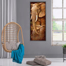 DIY Diamond Painting Elephant Mother Son Full Drill Rhinestone Mosaic Art K