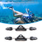 #A Adjustable Fin Buckle Anti-loosening Spring Laces Anti-slip for Fins Accessor