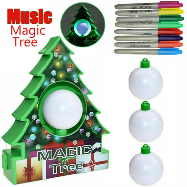 Electric Painting achine Rotate Drawing Ball Pen Magic Tree Christmas Tree DIY