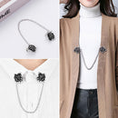 Jewelry Charm Duck Clip Clasps Shawl Brooch Shirt Collar Clips Cardigan Clip