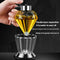 Diamond Glass Oil Pot Press Type Transparent Dustproof Vinegar Bottles Newly