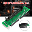 SCSI SCA 80Pin to 50 Pin IDE Computer Hard Disk Adapter Converter Card Board