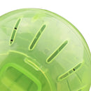 Plastic Mini Jogging Ball Pet Hamster Gerbil Running Ball Play Toys (Green)