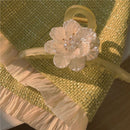 Elegant Side Clip Camellia Catch Clip Shark Clip Strongly Fixed Headwear