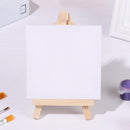 Back Stapled Mini Stretched Painting Craft Drawing Mini Canvas Mini Easel Set