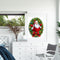 Santa Claus Hand Painted Drawing DIY Art Canvas Oil Kit Paint By Numbers Decor