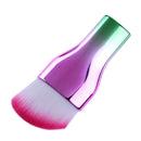affeco 1pcs Makeup Brush Colored Galvanized Powder Foundation Brush Kos