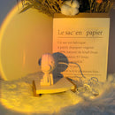 Robot Projection Lamp LED Astronaut Bedroom Photo Moon Table Light (Sunset)