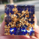 Crystal Energy Generator Orgone Pyramid Spiritual Heal Orgonite Stone (C)