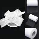 15cm X 100 Yards Glitter Tulle Roll Sequin Party Wedding Decor(C01 White)