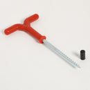 Outdoor Screw Fixed Nail Ice Auger Spiral Drill Rod Holder Fishing Tackle