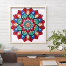 Diamond Painting Datura Flower Partial Special Rhinestone Picture(YX078) Newly