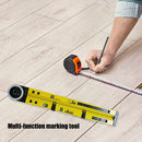 Multi-function Woodworking Scriber Compasses Slope Measure Angle Instrument