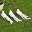 12pcs Artificial Foam Simulated Bird DIY Craft Home Party Wedding Ornament Props