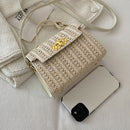 Straw Shoulder Crossbody Bag Women Summer Beach Woven Small Handbag Ladies Purse