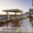 Owl Reflective Birds Repeller Hanging Bird Repellent Film Outdoor Garden