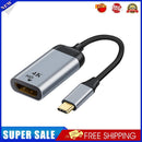 USB Type-C to HDMI-compatible 4K HD Video Converters Cable Adapter (Type 2)