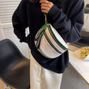 Women Crossbody Shoulder Bags Large Capacity Zip Fanny Pouch Saddle Handbags
