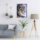 5D DIY Diamond Painting Kits Lion Full Round Diamond Picture Wall Decoration